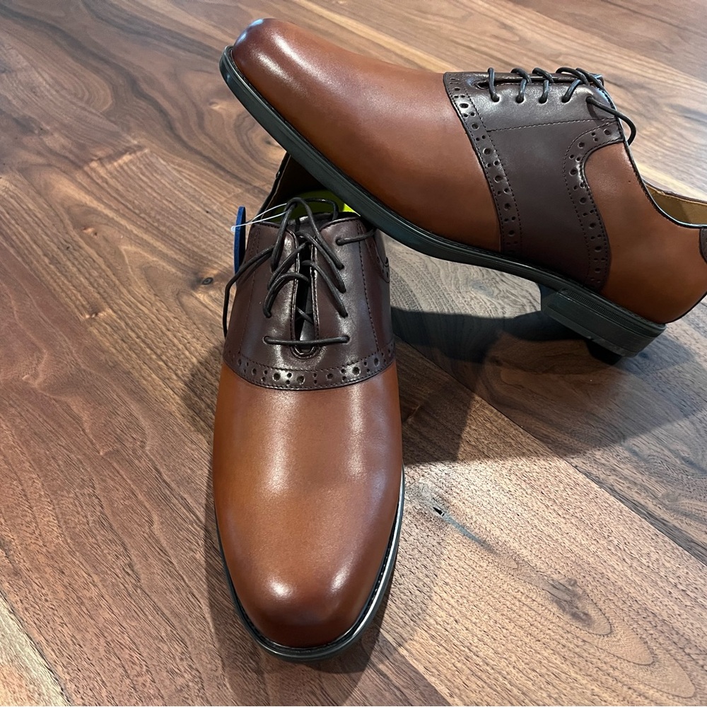 Florsheim Brown Leather Oxford Shoes
